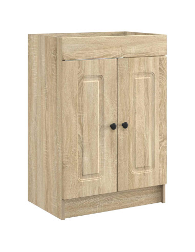 Mobiletto da bagno sotto il lavello Rovere Sonoma