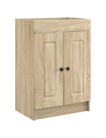 Mobiletto da bagno sotto il lavello Rovere Sonoma