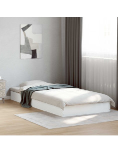 Struttura letto a pavimento Bianco 80 x 200 cm