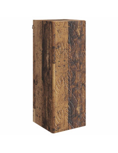 Mobiletto a muro Legno antico 33 x 34,5 x 90 cm