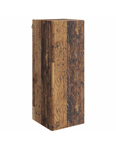 Mobiletto a muro Legno antico 33 x 34,5 x 90 cm