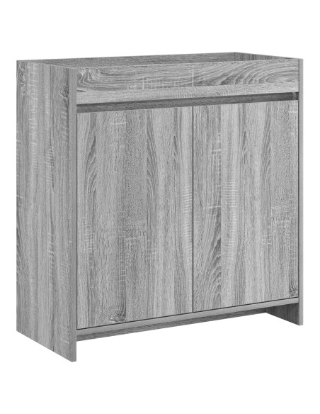 Mobiletto da Bagno Sotto Lavabo Sonoma grigio