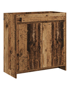 Mobiletto da Bagno Sotto Lavabo Legno antico