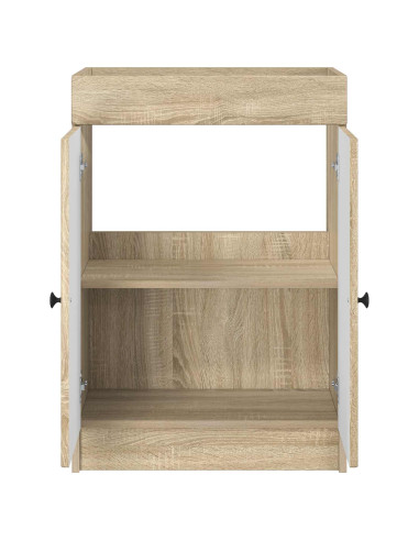 Mobiletto da bagno sotto il lavello Rovere Sonoma