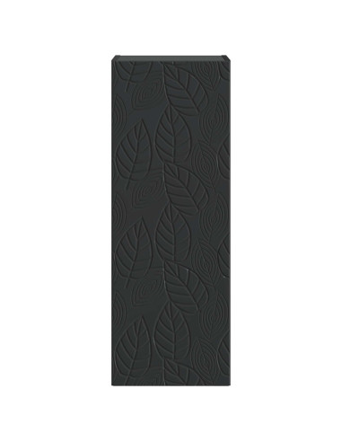 Mobiletto a muro Nero 33 x 34,5 x 90 cm Legno ingegnerizzato