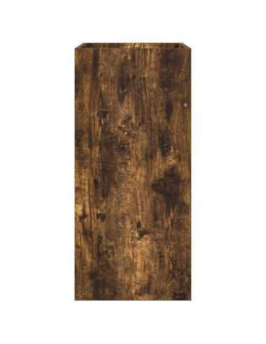 Mobiletto da Bagno Sotto Lavabo Rovere Fumo 56 x 37,5 x 81 cm