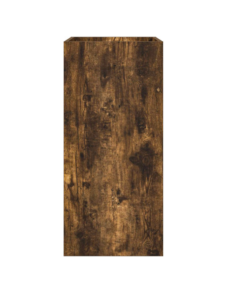 Mobiletto da Bagno Sotto Lavabo Rovere Fumo 56 x 37,5 x 81 cm
