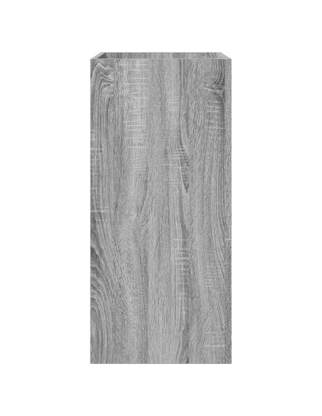 Mobiletto da Bagno Sotto Lavabo Sonoma grigio 56 x 37,5 x 81 cm