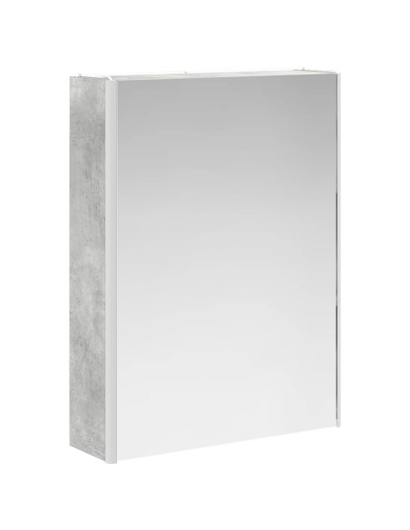 Set di Armadi da Bagno 5 pcs Grigio Cemento