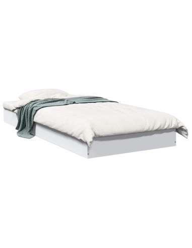 Struttura letto a pavimento Bianco 80 x 200 cm