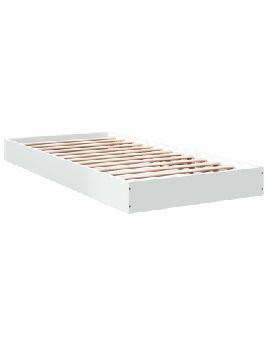 Struttura letto a pavimento Bianco 80 x 200 cm