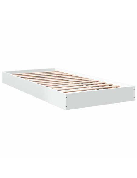 Struttura letto a pavimento Bianco 80 x 200 cm