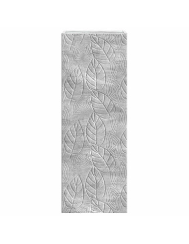 Mobiletto a muro Grigio Cemento 33 x 34,5 x 90 cm