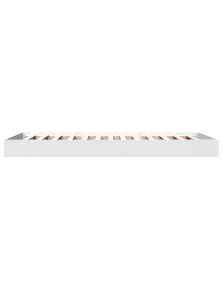 Struttura letto a pavimento Bianco 80 x 200 cm