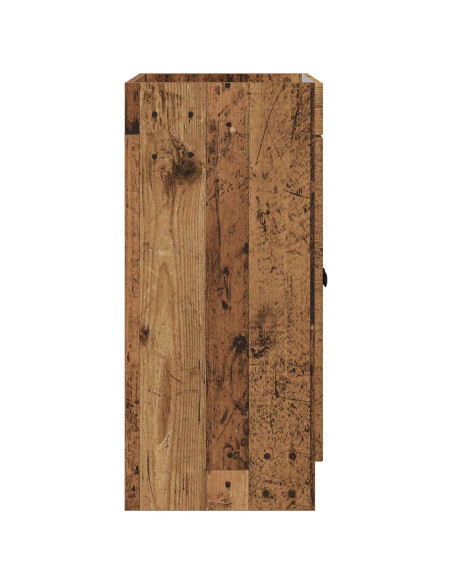Mobiletto da bagno sotto il lavello Legno antico