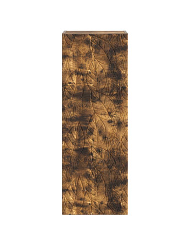 Mobiletto a muro Rovere Fumo 33 x 34,5 x 90 cm