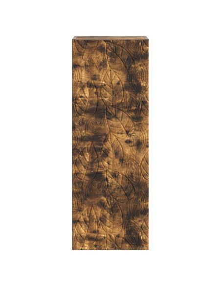 Mobiletto a muro Rovere Fumo 33 x 34,5 x 90 cm