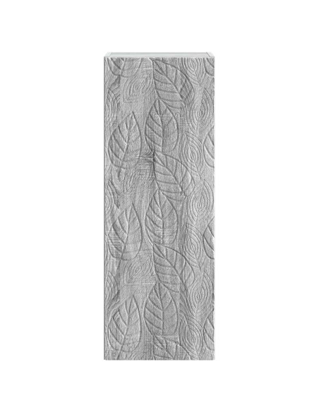 Mobiletto a muro Sonoma grigio 33 x 34,5 x 90 cm