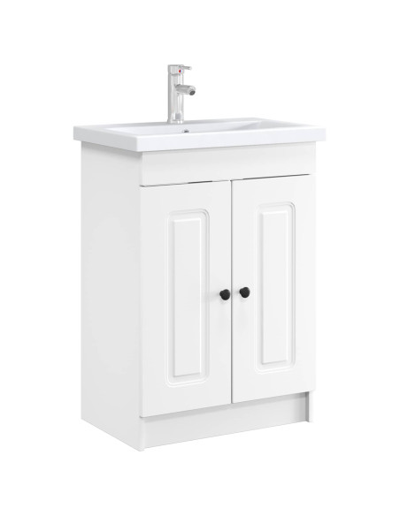 Mobiletto da bagno sotto il lavello Bianco 78,5 x 37,5 x 81 cm