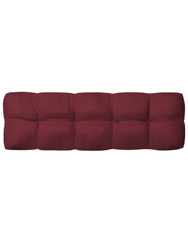 Cuscini per Divano Pallet 7 pz Rosso Vino