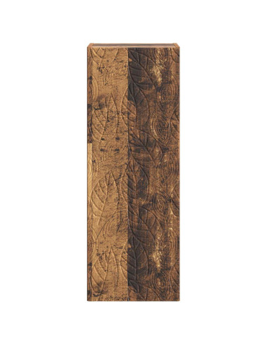 Mobiletto a muro Legno antico 33 x 34,5 x 90 cm
