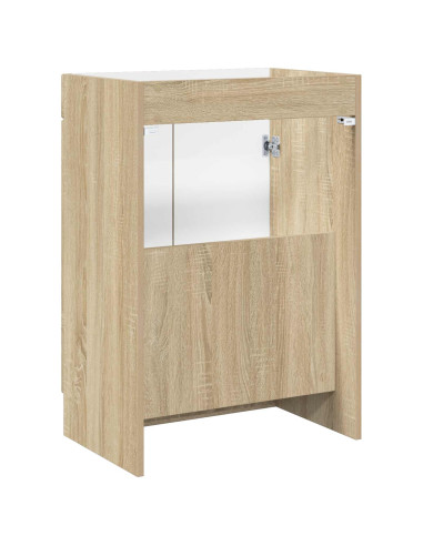 Mobiletto da bagno sotto il lavello Rovere Sonoma