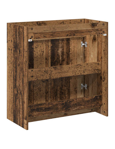 Mobiletto da Bagno Sotto Lavabo Legno antico