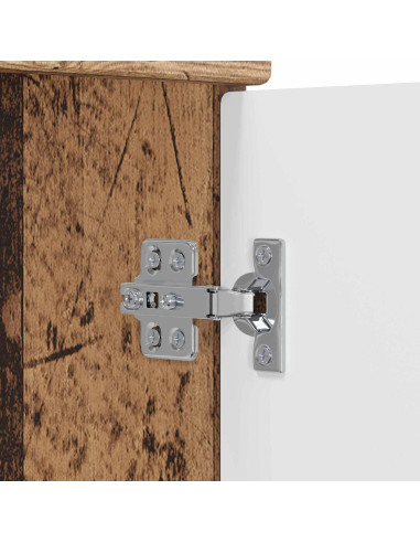Mobiletto da Bagno Sotto Lavabo Legno antico