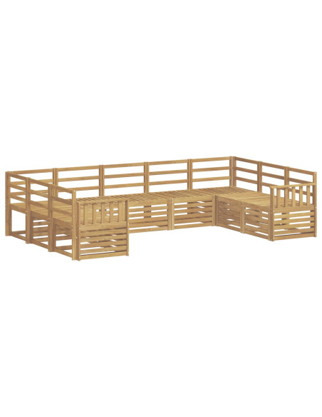 Set divani Legno di Acacia Massello