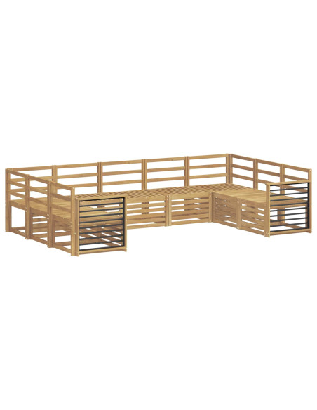 Set divani Legno di Acacia Massello