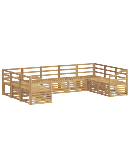 Set divani Legno di Acacia Massello