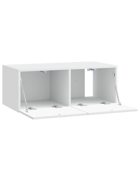 Mobile Porta TV da Muro 98 x 41 x 30 cm Bianco