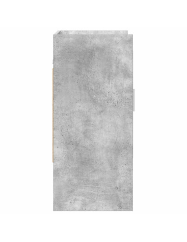 Scaffale da parete A parete Grigio Cemento 80 x 36 x 80 cm