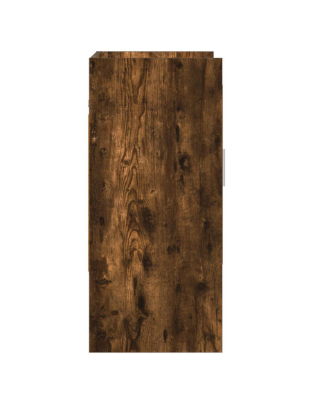 Scaffale da parete A parete Rovere Fumo 80 x 36 x 80 cm