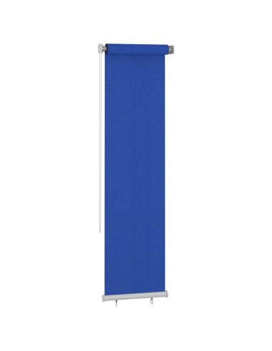 Tenda a Rullo per Esterni 60x230 cm Blu HDPE