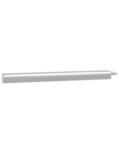 Fontana per Piscina a Cascata con LED in Acciaio Inox 110 cm