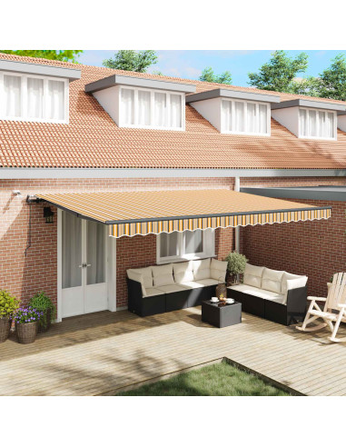 Tessuto per Tenda Multicolore 500 × 350 cm Poliestere
