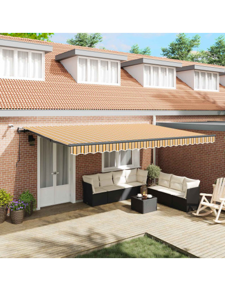 Tessuto per Tenda Multicolore 500 × 350 cm Poliestere