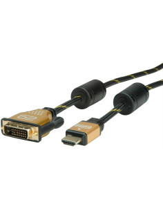 CAVO DVI/D-HDMI 1MT M/M DVI(24+1) 3840X2160 @30HZ
