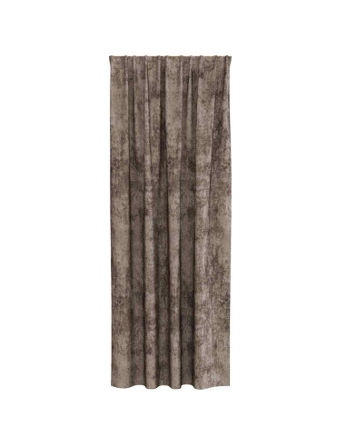 Tende in Velluto 2 pcs Cappuccino 260 x 140 cm Velluto