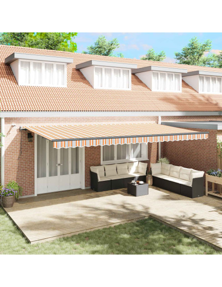 Tessuto per Tenda Multicolore 600 × 350 cm Poliestere