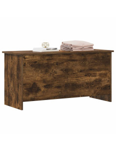 Cassa di stoccaggio Rovere Fumo 100 x 40 x 50 cm 2