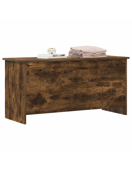 Cassa di stoccaggio Rovere Fumo 100 x 40 x 50 cm