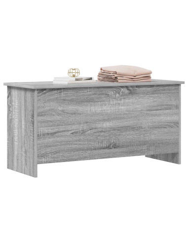 Cassa di stoccaggio Sonoma grigio 100 x 40 x 50 cm