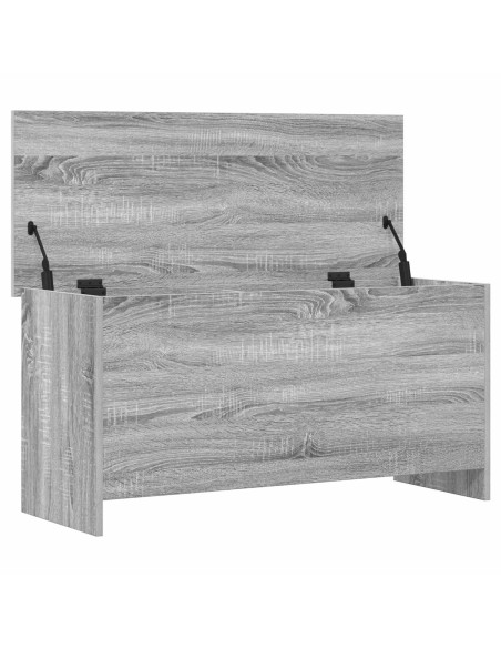 Cassa di stoccaggio Sonoma grigio 100 x 40 x 50 cm