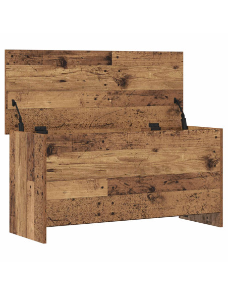 Cassa di stoccaggio Legno antico 100 x 40 x 50 cm