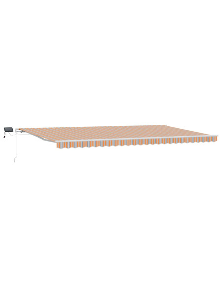 Tenda retrattile Multicolore 600 × 350 cm Tessuto e Alluminio