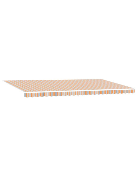 Tenda retrattile Multicolore 600 × 350 cm Tessuto e Alluminio