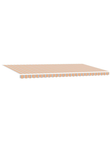 Tenda retrattile Multicolore 600 × 350 cm Tessuto e Alluminio