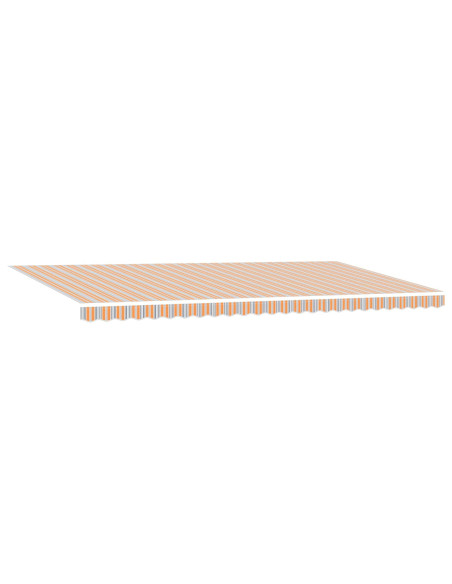 Tenda retrattile Multicolore 600 × 350 cm Tessuto e Alluminio